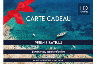 Carte cadeau permis côtier