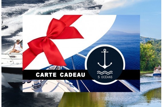 PERMIS BATEAU CÔTIER + FLUVIAL 320€ carte cadeau à imprimer (jusqu'au 25/12/22)